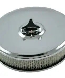 CHROME 9" AIR FILTER REDLINE 16-7R