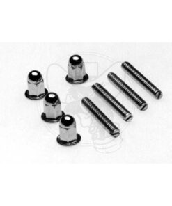 CHROME ACORN NUT & STUD REDLINE 26-58